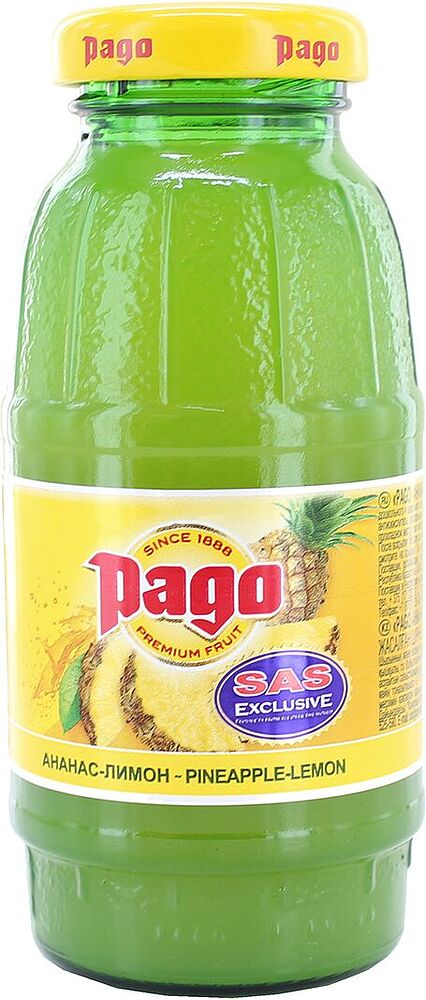 Nectar "Pago" 0.2l Pineapple & Lemon