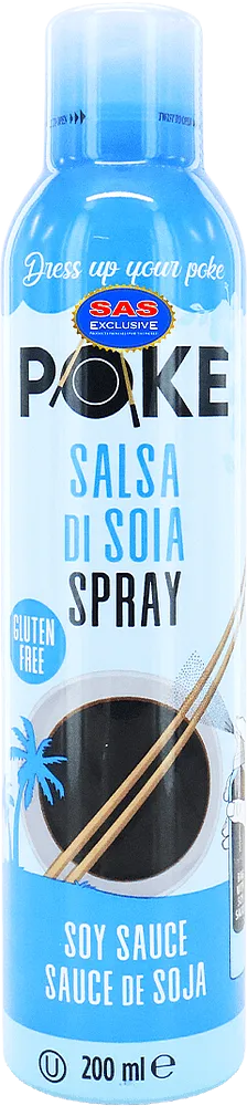 Սոուս-սփրեյ սոյայի «Mantova Poke Salsa Di Soia Spray» 200մլ