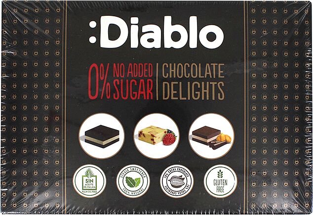 Набор шоколадных конфет "Diablo" 115г