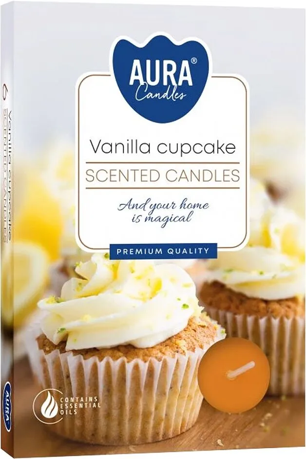 Aromatic candle "Aura" 6 pcs
