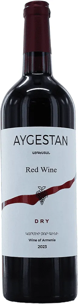Red wine "Aygestan" 0.75l