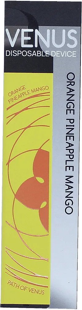Electric pods with orange, pineapple and mango flavor "Venus" 2500 puffs