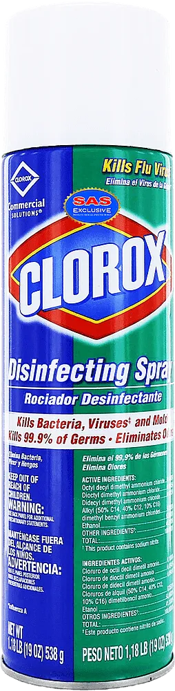 Disinfecting spray "Clorox" 538g