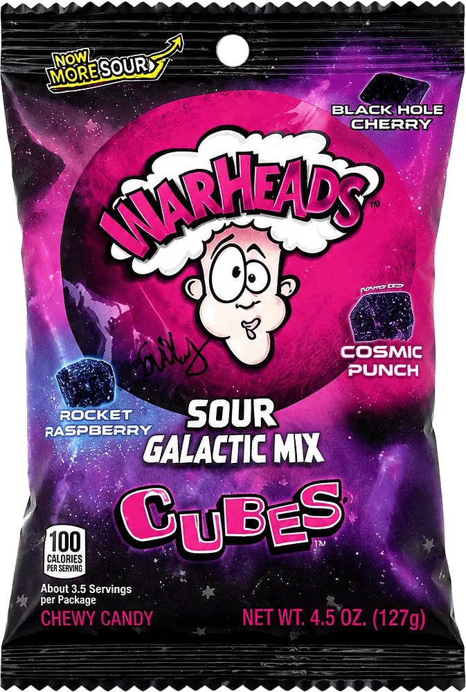 Դոնդողե կոնֆետներ «Warheads Sour Galactic Mix» 127գ