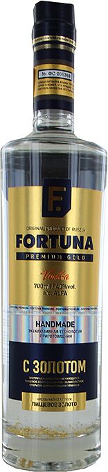 Vodka "Fortuna Premium Gold" 0.7l