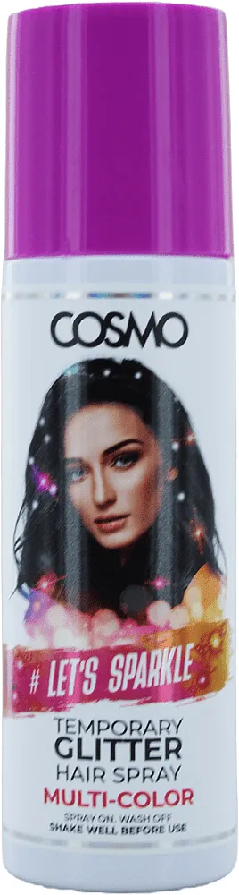 Hair spray with glitter "Cosmo Multi Color" 100ml

