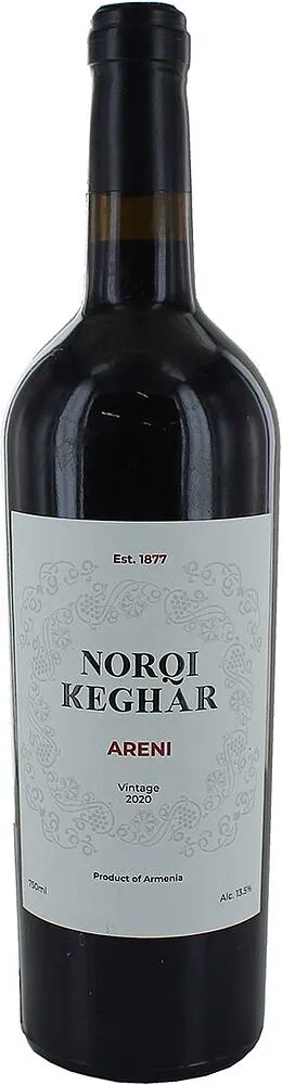 Red wine "Norqi Keghar Areni" 0.75l
