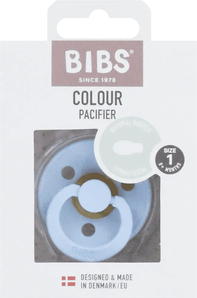 Ծծակ «BIBS Colour Pacifier Size 1»
