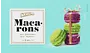 Pistachio & bilberry flavored macarons "Aculchev Pistachio & Bilberry" 96g
