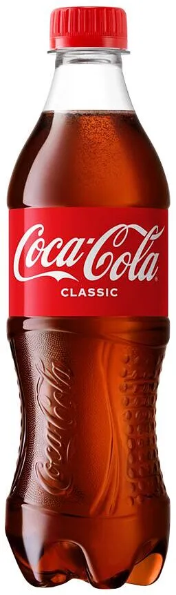 Զովացուցիչ գազավորված ըմպելիք «Coca-Cola» 0.5լ  