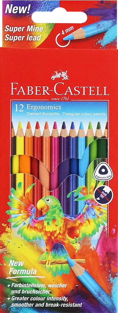 Մատիտներ գունավոր «Faber-Castell» 12 հատ
