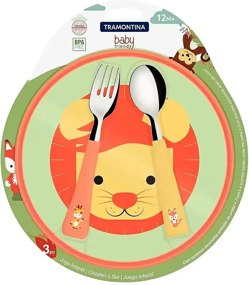 Kids tableware set "Tramontina" 3 pcs
