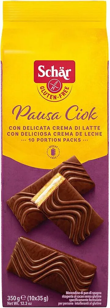 Sponge cake in chocolate "Schar" 350g