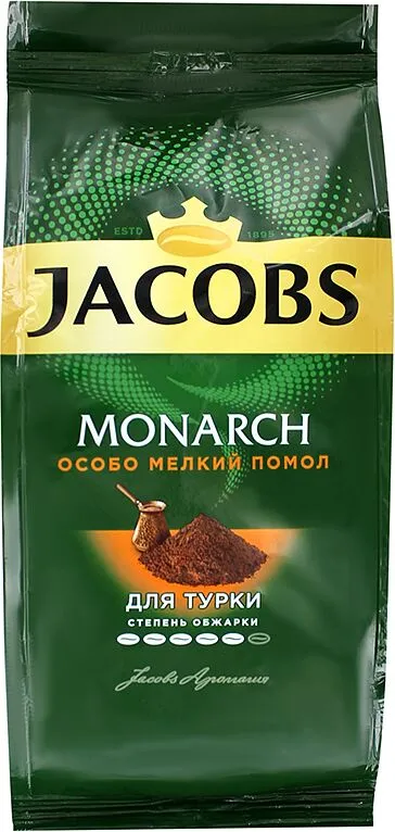 Ground coffee "Jacobs Monarch" 200g