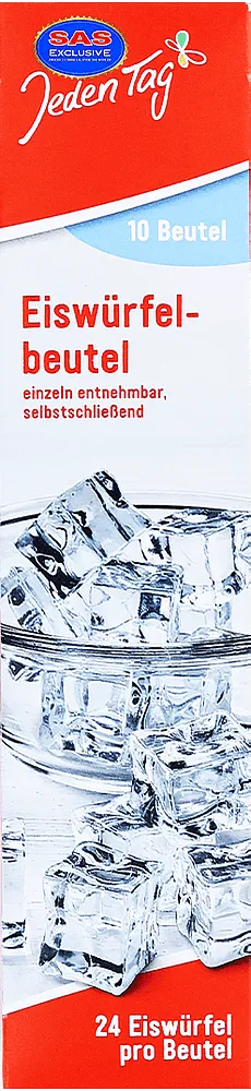 Սառույցի տոպրակ «Jeden Tag» 10 հատ