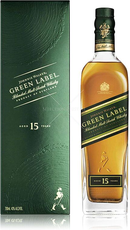 Whiskey "Johnnie Walker Green Label" 0.7l