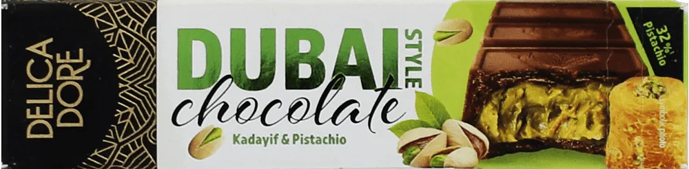 Chocolate bar "Delica Dore Dubai" 70g