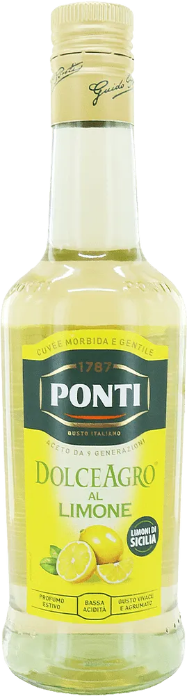 Քացախ գինու «Ponti Dolce Agro Al Limone» 500մլ