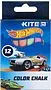 Colored chalks "Kite Hot Wheels" 10 pcs