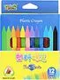 Colour wax crayons "Potato" 12 pcs