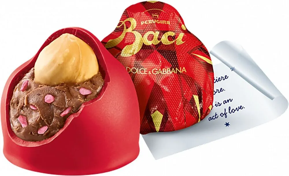 Chocolate candies "Baci Perugina Dolce & Gabbana Amore & Pasione" 
