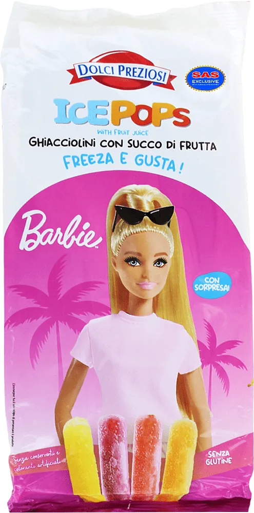 Popsicle "Dolchi Preziosi Barbie" 400ml
