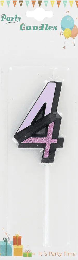 Մոմ ծննդյան «Party Candles» N4

