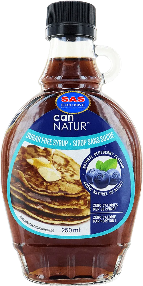 Օշարակ հապալասի համով «Can Natur Blueberry» 250մլ