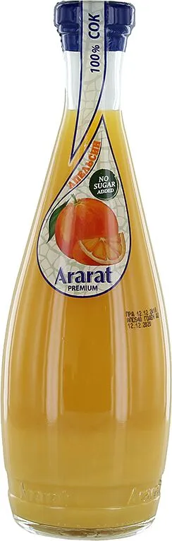 Orange juice "Ararat Premium" 0.75l 