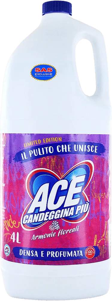 Whitening cleaning agent "Ace Armonie Floreali" 4l
