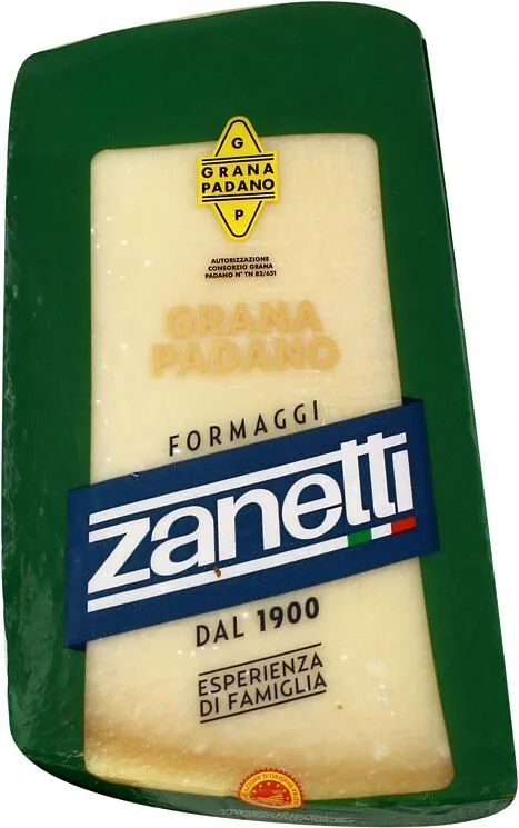 Hard cheese "Zanetti Grana Padano"   