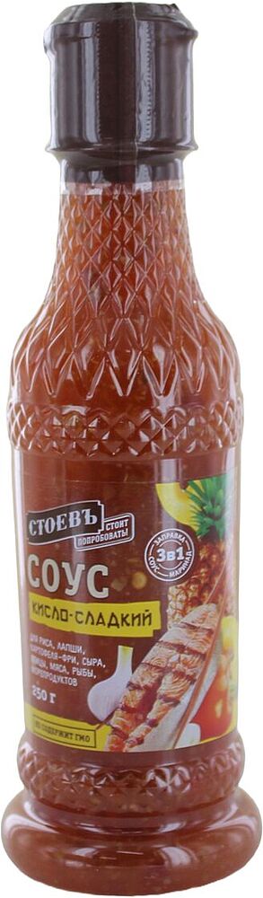 Սոուս քաղցր և թթու «Стоевъ» 250գ
 