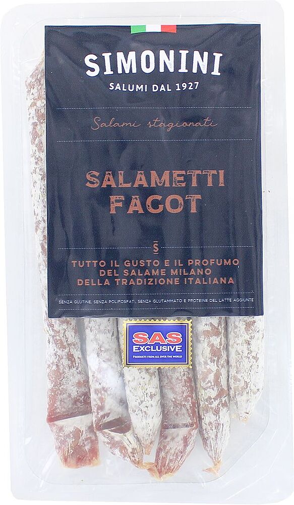 Salami sausage "Simonini Fagot" 250g
