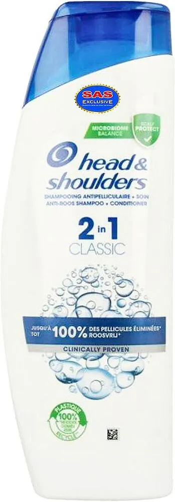 Shampoo "Head & Shoulders Classic" 270ml
