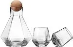 Decanter & glass "Tempa" 3 pcs