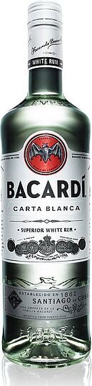 Ռոմ «Bacardi Carta Blanca Superior» 0.5լ 