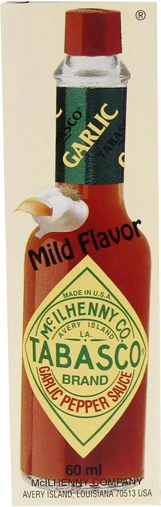 Tabasco sauce "Tabasco Mild" 60ml