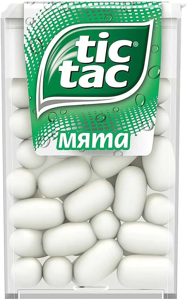 Mint flavored drops "Tic Tac Fresh Mint" 16g 