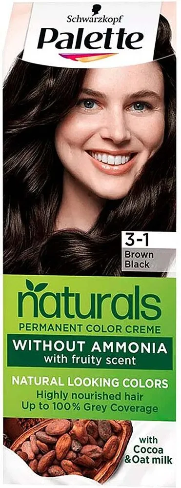 Hair dye "Palette Naturals N3-1"