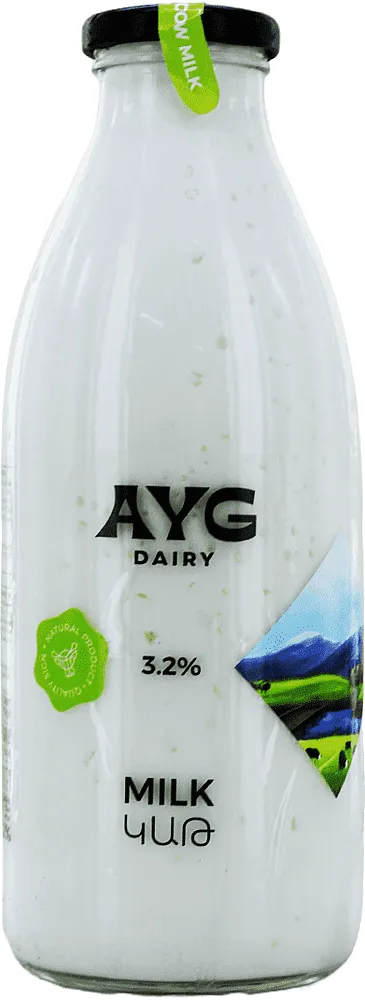 Milk "Ayg" 0.75l, fat content: 3.2%
