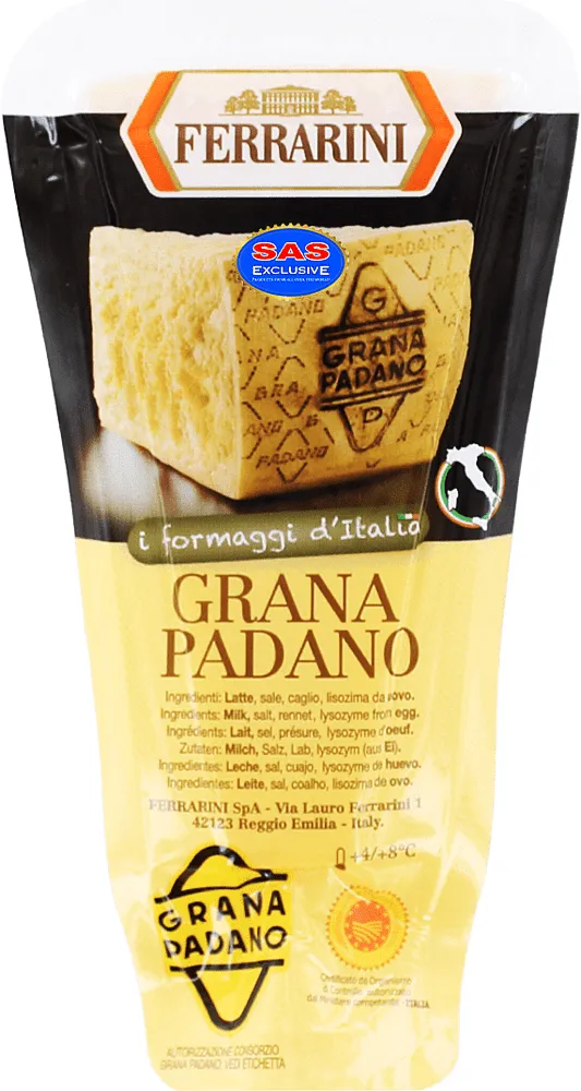 Hard cheese "Ferrarini Grana Padano" 180g
