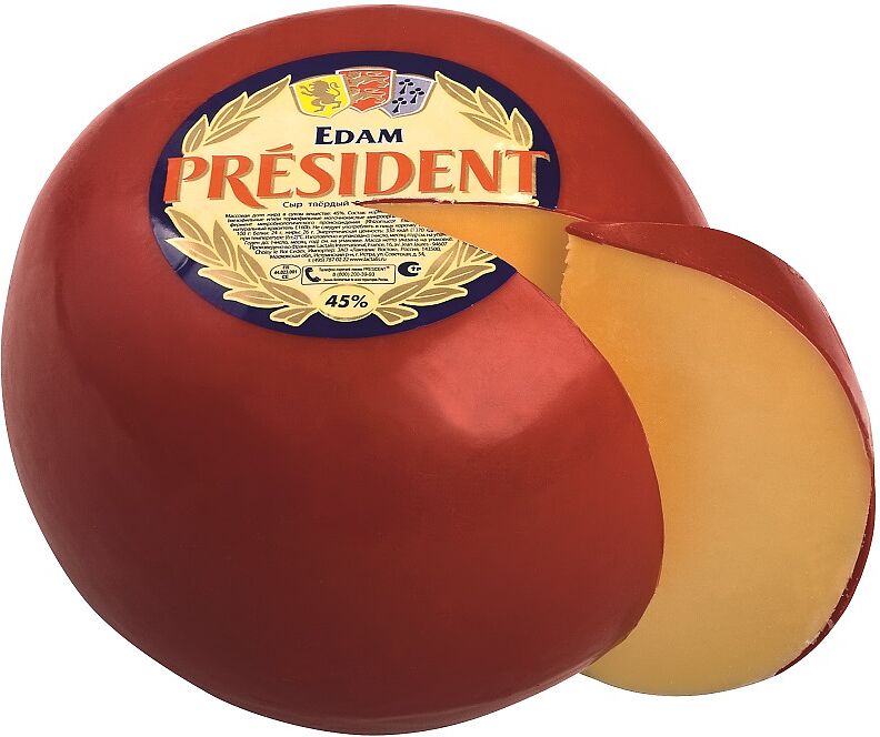 Edam cheese "President Edam" 