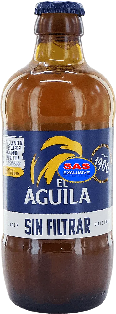 Пиво "El Aguila Sin Filtrar" 330мл