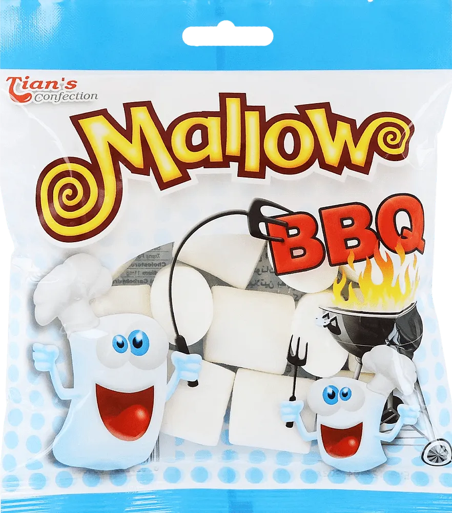 Marshmallow "Tian’s Mallow BBQ" 80g
