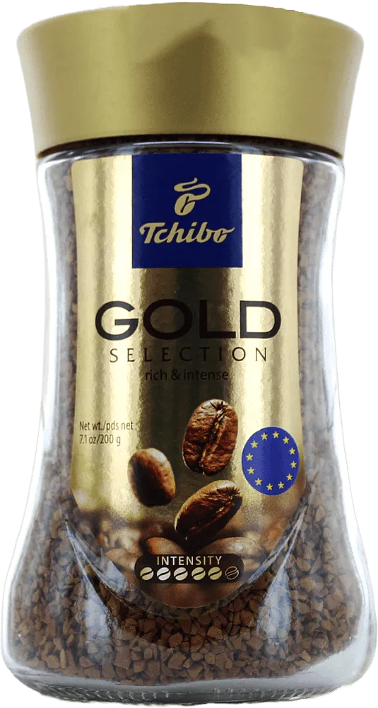 Instant coffee "Tchibo Gold Selection" 200g