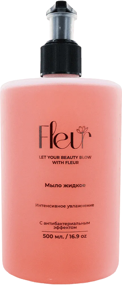 Antibacterial liquid soap "Fleur" 500ml
