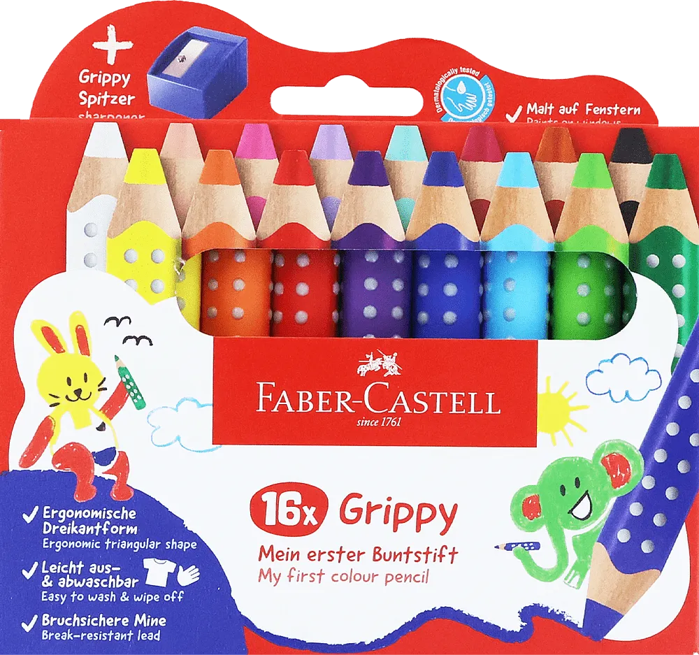 Մատիտներ գունավոր «Faber-Castell» 16 հատ
