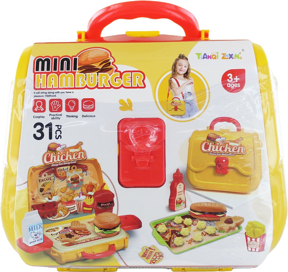 Toy "Mini Hamburger"
