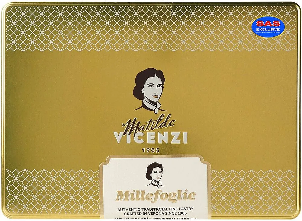 Cookies collection "Matilde Vicenzi Millefoglie" 390g