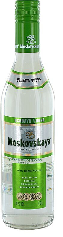Օղի «Moskovskaya» 0.5լ